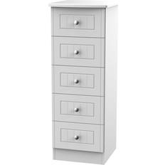 B&Q Grey Chest of Drawers B&Q Sloane Assembled High Chest of Drawer