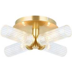 Gold Lighting Endon Talo Ceiling Flush Light