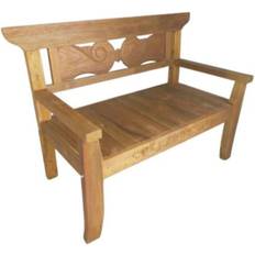 Teck Bancs de Jardin Garden Pleasure Bank Palma 2-Sitzer Teak Banc de Jardin