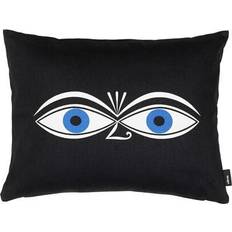 Oreillers Vitra Graphic Print Eyes - Noir Coussin de Décoration Complet Noir