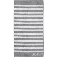 Joop! Duschtuch 'Classic Stripes' Badezimmerhandtuch Silber, Grau (150x)