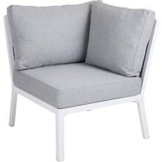 Brafab Samvaro Hjørne Hvid Grå 79 x 79 cm Modulsofa