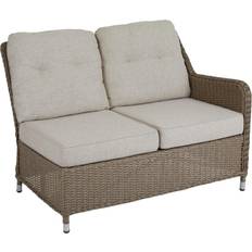 Beige Soffor Utemöbler Brafab Hornbrook 2-sits avslut Soffa