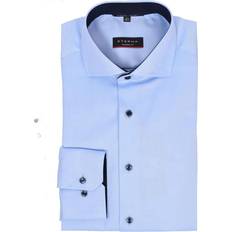 Polyamide Overhemden Eterna Modern Fit Cover Shirt - Bleu Clair