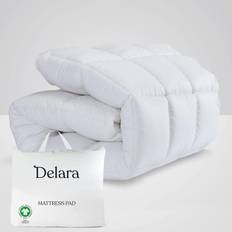 Organic Mattress Covers Down Alternative Organic Cotton Shell Pad Mattress Cover White