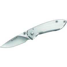Hunting Knives Buck Colleague Framelock Brushed Steel Hunting Knife