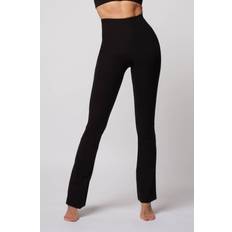 TLC Sport Low Compression Comfy Pocket Waisted Leggings Black Black Regular 32"
