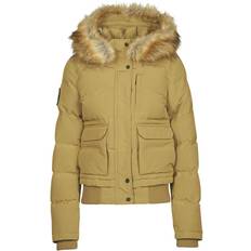 Everest jakke dame dametøj Superdry Dynejakker EVEREST BOMBER Brun DE