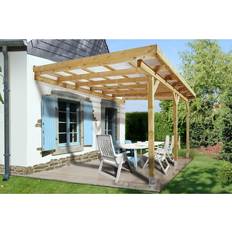 Dächer Weka Green, Brown Carport Extension 671