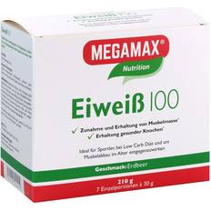 Megamax B.V. Eiweiss 100 Erdbeer Pulver