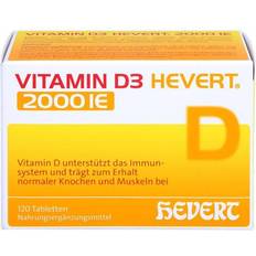 Vitamine & Mineralien Hevert Vitamin D3 2000 IU 120 Stk.