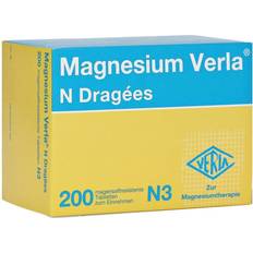 Magnesium Vitamine & Mineralien Magnesium Verla N Dragees Tabletten magensaftresistent