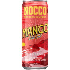 Zuckerfrei Sport- & Energydrinks Nocco BCAA Mango 330ml 1 Stk.