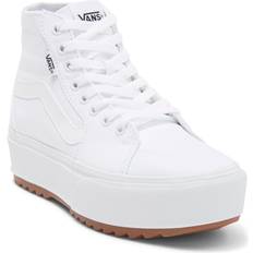 White platform vans Vans Filmore Hi Tapered Platform Sneaker in White, Women's Men's WHITE Women's Men's