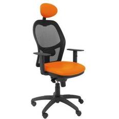 P&C Con Cabecero Naranja Snspnac Silla de oficina