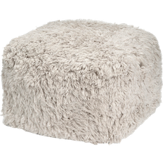 Cloudy Pouf Natur Hvid