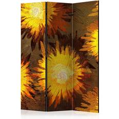 Jaune Paravents Artgeist 3 Volets Sunflower Dance 135 x 172 (40418) Paravent