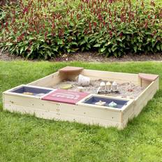 Muddy buddy sandkasse Muddy Buddy Muddy Buddy sandkasse Beach Rebel natur/rosa 135x125 cm