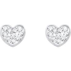 Grace Amor Stud Earrings 925 Sterling Silver Women's - Silver