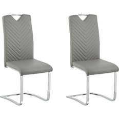 Beliani Set 2 Kitchen Chair