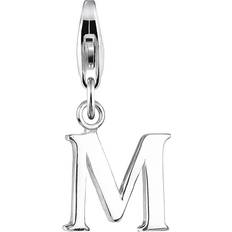 Elli Women's Silver Xilion Cut M Pendant