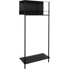 Nordal Setun Garderobestativ I Jern 190 x 88 cm Sort Bøjler