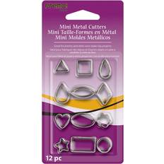 Sculpey Polymerlera Sculpey Premo Mini Metal Cutters 12/Pkg Geometric