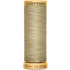 Gutermann Natural Cotton Tan Thread 110 Yd