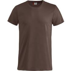 Clique Unisex T-shirts Clique Basic T-shirt, Mörk Mocca