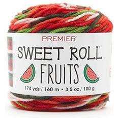 Premier Yarns Sweet Roll Fruits Yarn-Watermelon -2056-01