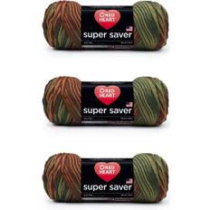 Red Heart Super Saver Yarn-Fall Multipack Of 3