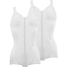 Naturana Shapewear & Under Garments Naturana 2er Pack Korselett mit Reißverschluss Classic