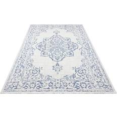 »Tilos«, NORTHRUGS, rechteckig Weiß, Beige, Blau