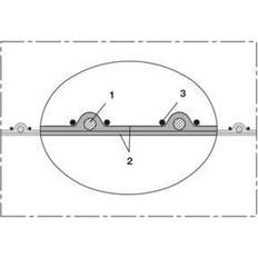 Bathroom Extractor Fans Absaug- u.Gebläseschlauch SIL 391 TWO ID 70mm AD 75,00mm 2.5mm