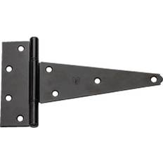 Picture Hooks Hardware 8 L Black Extra Heavy Duty T-Hinge 2 pk Picture Hook