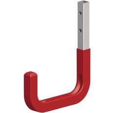 Red Towel Hooks Red Steel Storage Hook 80 x 115 mm