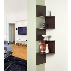 Wall Shelves on sale 4D Concepts Black Hanging Corner San Dimas Wall Shelf