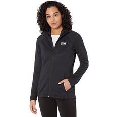 Women's Polartec Power Grid Full Zip Fleecejakke - Sort