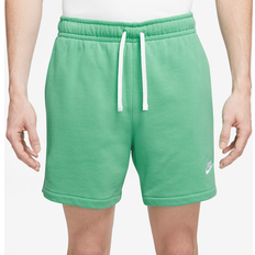 Nike shorts club flow Nike Mens Club Flow Shorts Mens Green/White