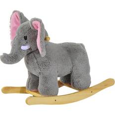 Metallo Cavallini a dondolo Homcom Ride on Cute Elephant