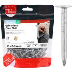 Cheap Sealant Timco Clout Nails Galvanised 2.65x25mm 500g Bag