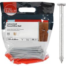 Hardware Nails Timco Galvanised Round Wire Nails