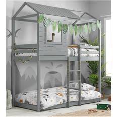 White Beds Birlea Solid Pine Adventure Bunk Bed