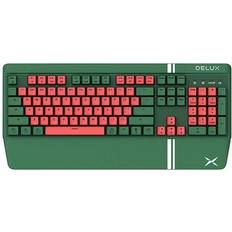 Us layout keyboard Delux Gaming Keyboard KM17DB US Layout