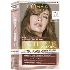 Loreal excellence L'Oréal Paris EXCELLENCE Universal Nudes 7U mellanblond