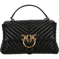 Borse Pinko Borsa Donna Nero oro Love lady puff classic