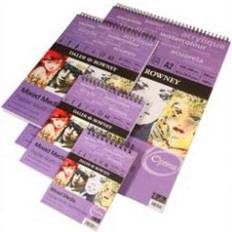 White Sketch & Drawing Pads Daler Rowney Daler-Rowney Optima Mixed Media Spiral Pad