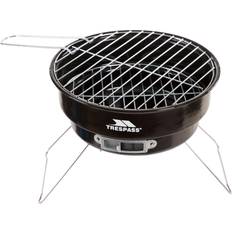 Trespass Barby, svart, bärbar campinggrill med isoleringsväska, 24 cm x 27 cm x 27 cm, svart