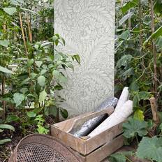 Belgravia Florence Leaf Wallpaper Grey Belgravia 723