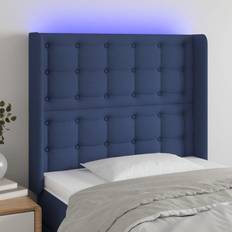 vidaXL LED 83x16x118/128 Sänggavel